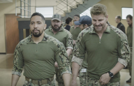 'SEAL Team' Stars Neil Brown Jr. and David Boreanaz