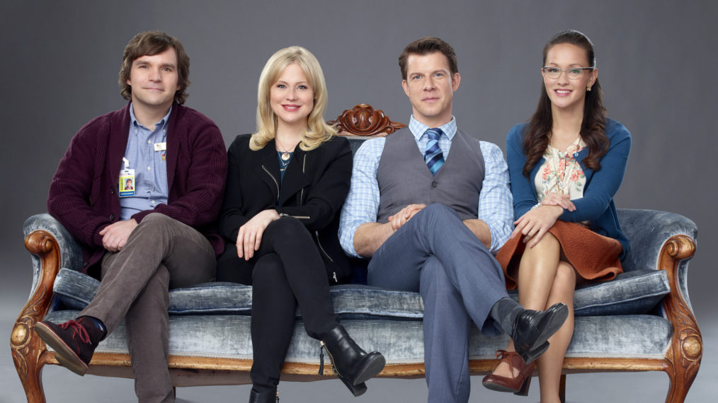 'Signed, Sealed, Delivered' Stars Geoff Gustafson, Kristin Booth, Eric Mabius, and Crystal Lowe