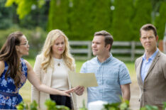 'Signed, Sealed, Delivered' stars Crystal Lowe, Kristin Booth, Geoff Gustafson, and Eric Mabius