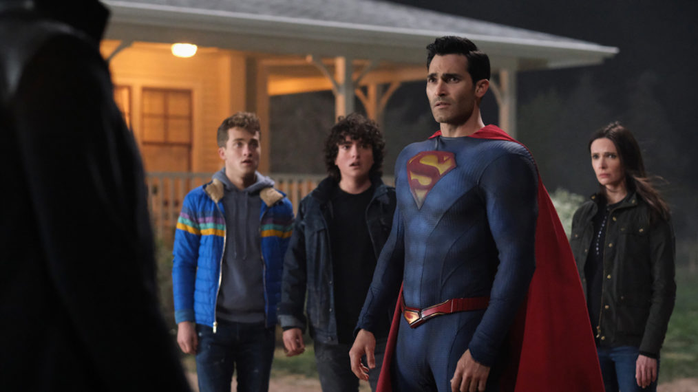 'Superman & Lois' Stars Jordan Elsass, Alexander Garfin, Tyler Hoechlin, and Elizabeth Tulloch