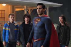 'Superman & Lois' Stars Jordan Elsass, Alexander Garfin, Tyler Hoechlin, and Elizabeth Tulloch