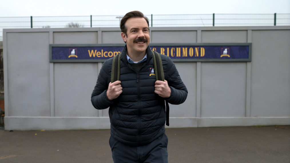jason sudeikis as ted lasso in ted lasso