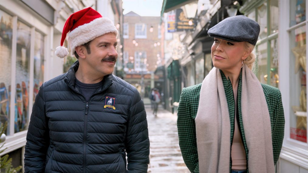 Ted Lasso, Season 2, Jason Sudeikis and Hannah Waddingham