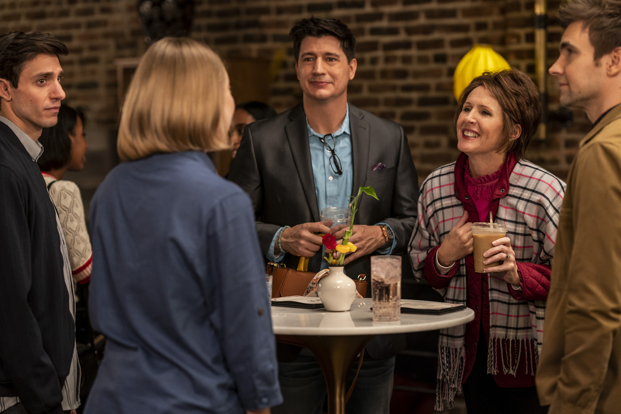 Gideon Glick, Ken Marino, Molly Shannon, Drew Tarver in The Other Two