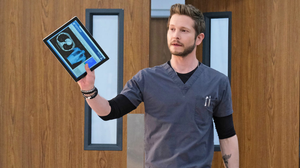 Matt Czuchry as Conrad in The Resident