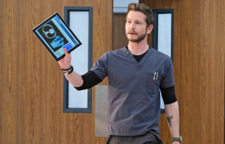 Matt Czuchry as Conrad in The Resident