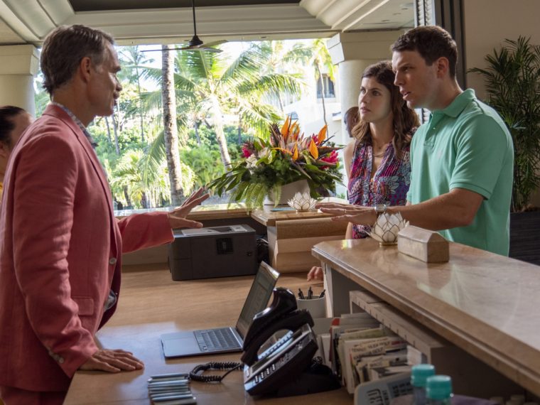 The White Lotus Murray Bartlett Alexandra Daddario Jake Lacy 