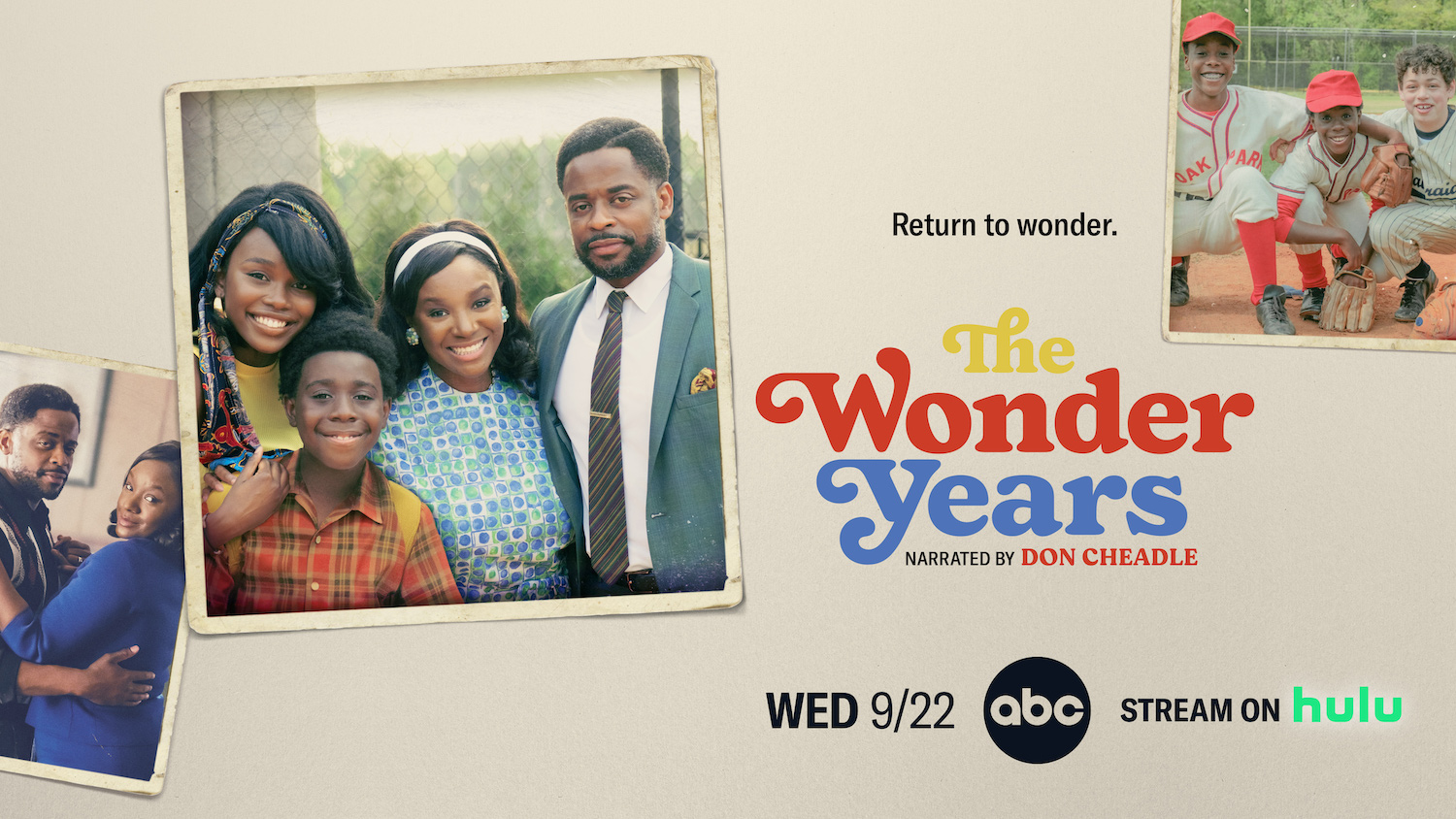 Dean's Family and Friends in 'The Wonder Years' 2021 Reboot Key Art