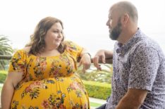 Chrissy Metz as Kate, Chris Sullivan as Toby in This Is Us - Season 5 - 'The Adirondacks'