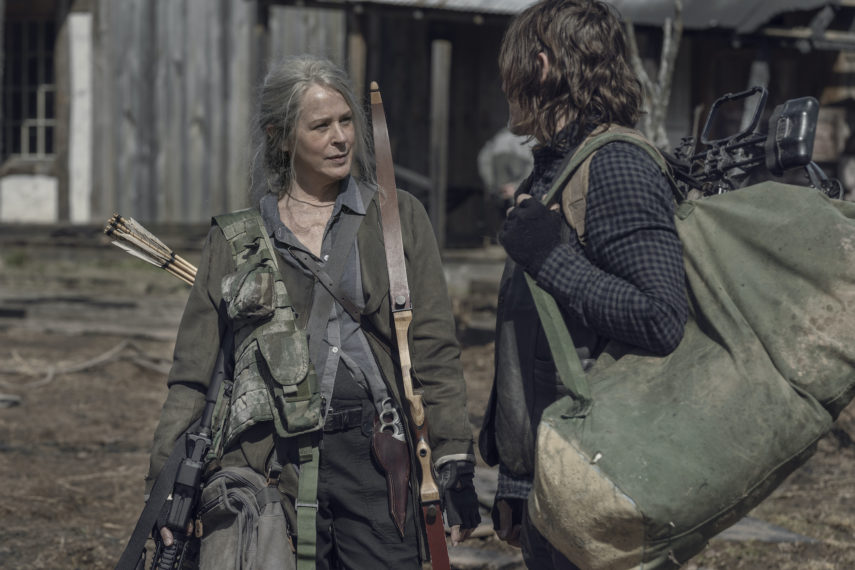 walking dead season 11 episode 2 acheron part i carol melissa mcbride daryl norman reedus 