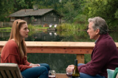 'Virgin River' stars Alexandra Breckenridge and Tim Matheson
