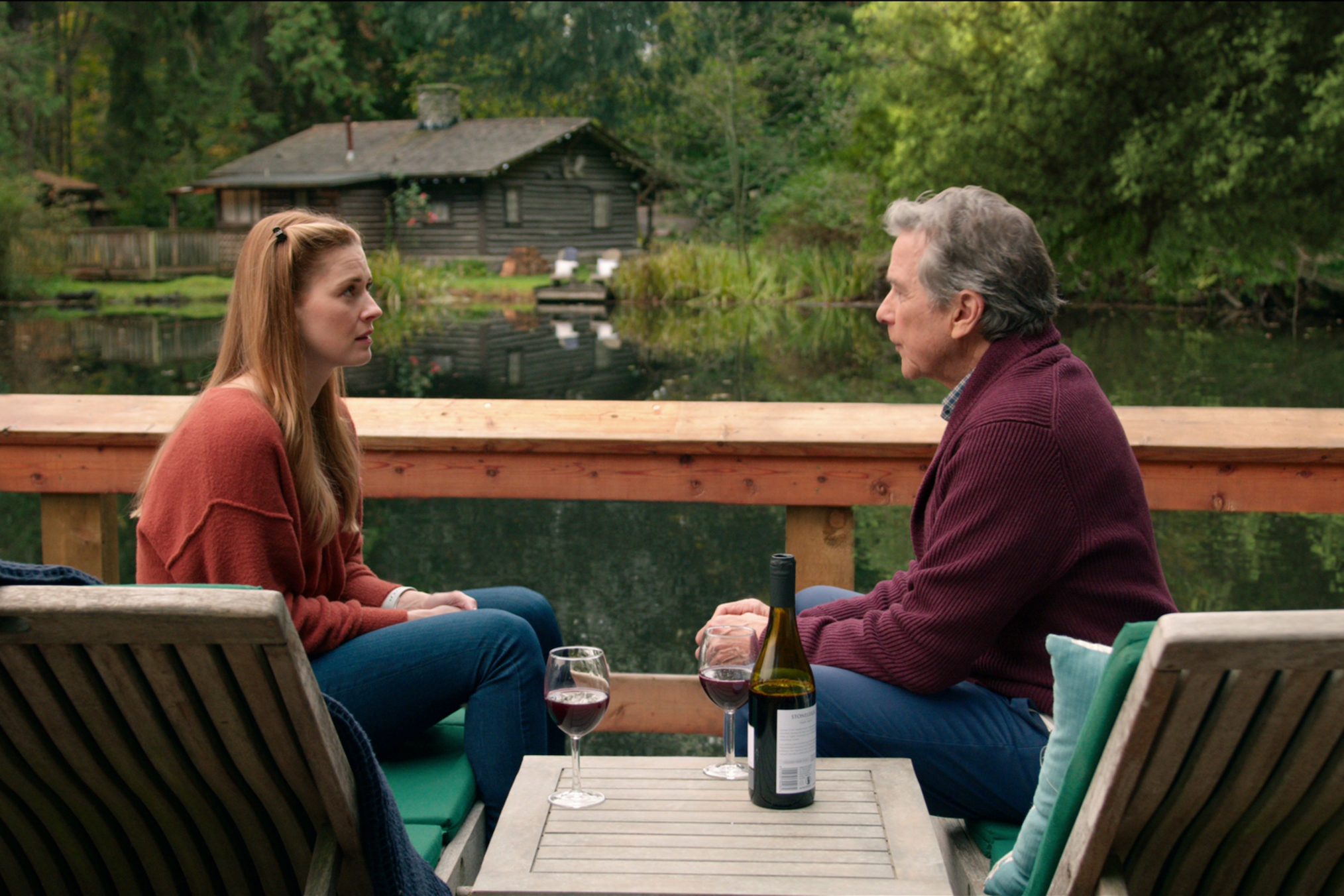 'Virgin River' Stars Alexandra Breckenridge and Tim Matheson