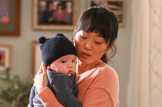 Alice Lee with a baby in 'Zoey's Extraordinary Playlist' - Season: 2