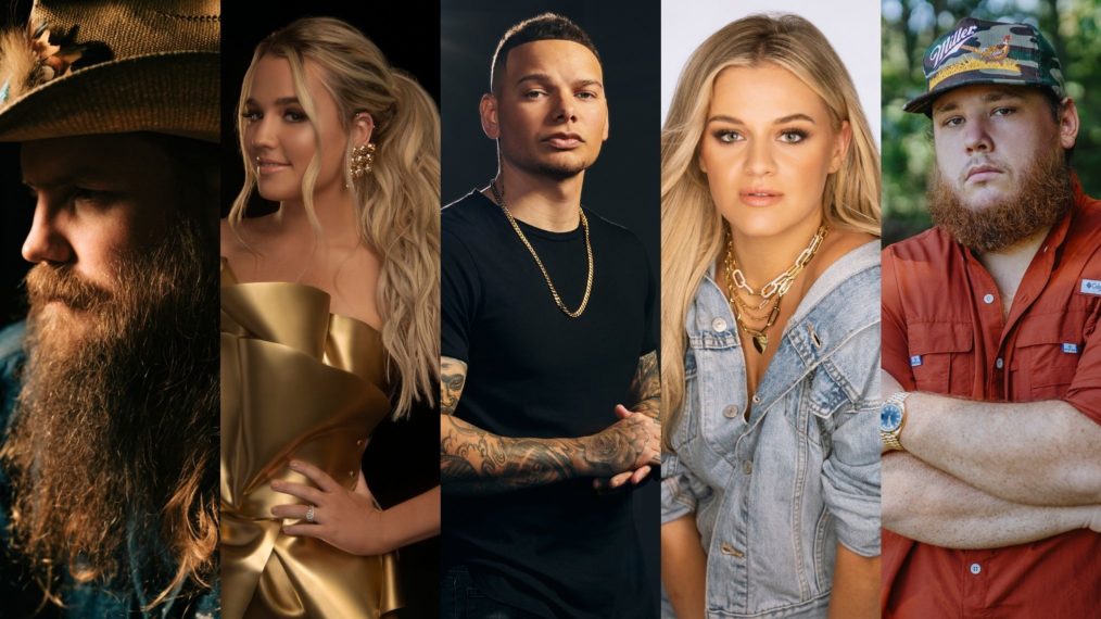 2021 CMT 'Artists of the Year' Honorees, Chris Stapleton, Gabby Barrett, Kane Brown, Kelsea Ballerini, Luke Combs