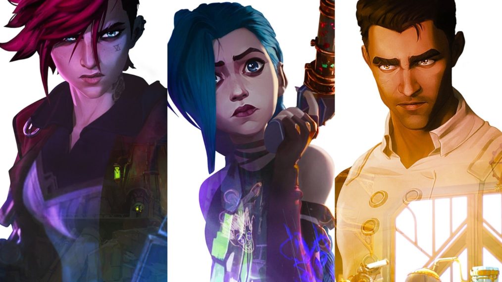 'Arcane,' Netflix & Riot Games 'League of Legends' Animated Series, Vi (Hailee Steinfeld), Jinx (Ella Purnell), Jayce (Kevin Alejandro)