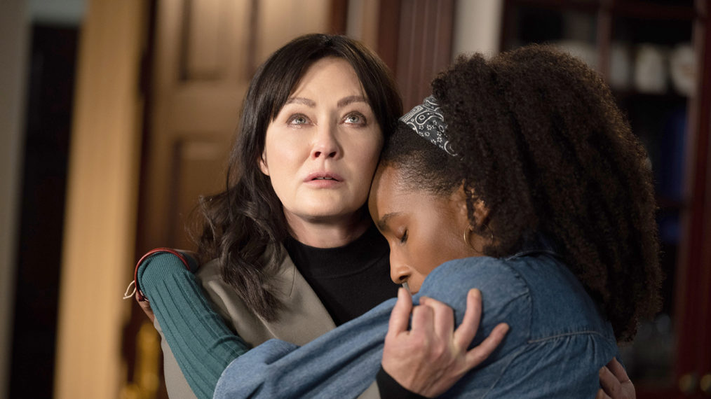 Shannen Doherty and Favour Onwuka in Dying to Belong