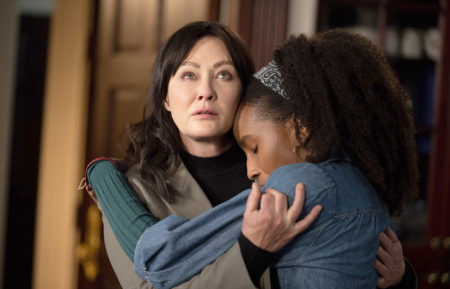 Shannen Doherty and Favour Onwuka in Dying to Belong