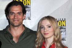 Henry Cavill and Freya Allan at Comic-Con