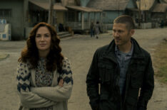 Midnight Mass - Kate Siegel as Erin Greene and Zach Gilford as Riley Flynn