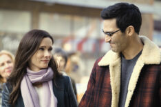 Superman & Lois - 'The Best of Smallville' - Bitsie Tulloch as Lois Lane and Tyler Hoechlin as Clark Kent