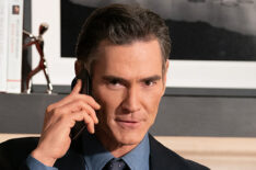 Billy Crudup on the phone in The Morning Show