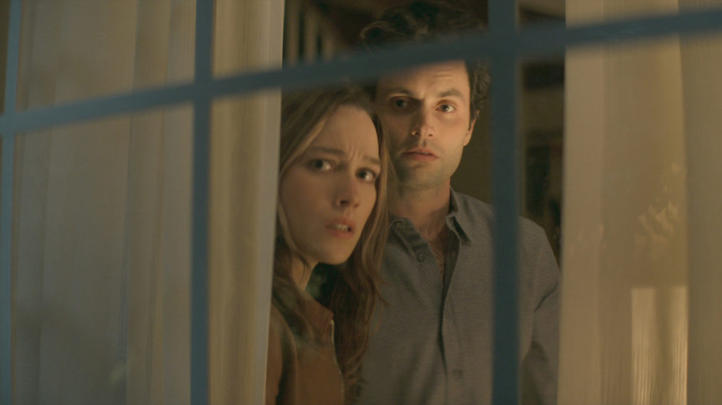 You Season 3, Victoria Pedretti and Penn Badgley as Love and Joe