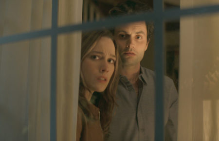 You Season 3, Victoria Pedretti and Penn Badgley as Love and Joe