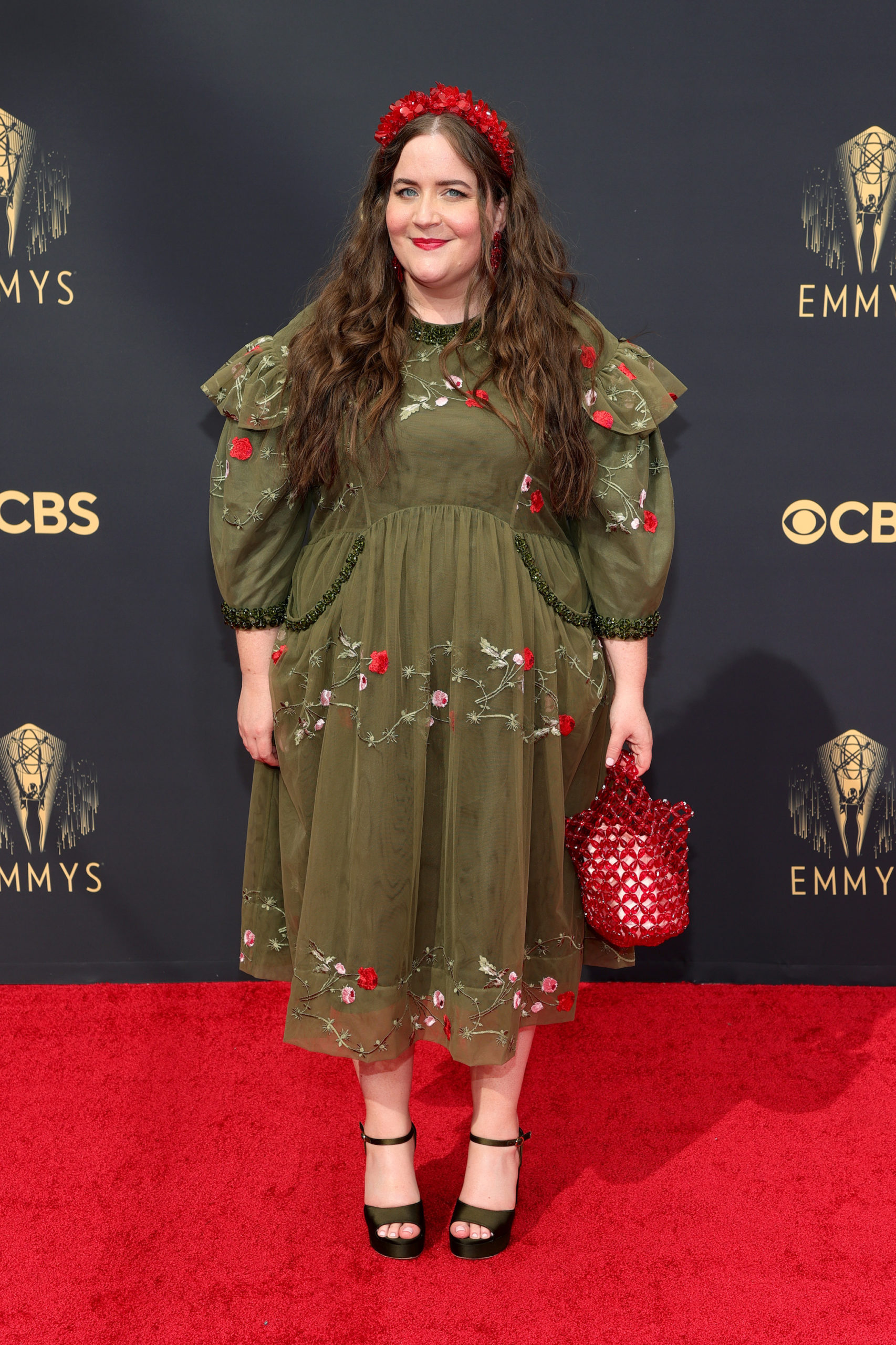 Aidy Bryant at the 2021 Emmys