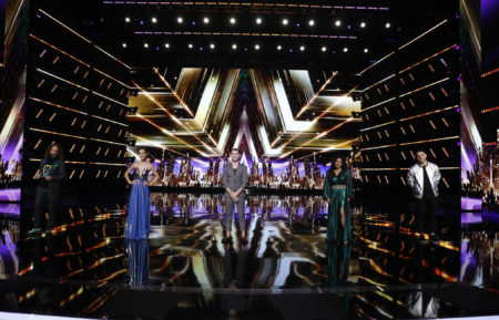 Josh Blue, Lea Kyle, Aidan Bryant, Brooke Simpson, Dustin Tavella on America's Got Talent