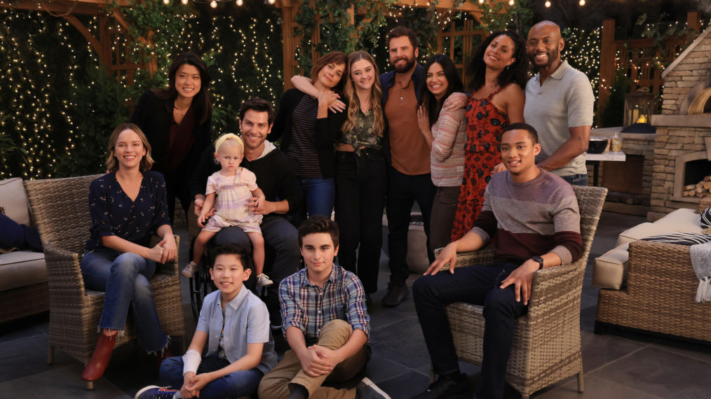 The Cast of A Million Little Things - Allison Miller, Grace Park, Tristan Byon, Everly and Brynlee Fisher, David Giuntoli, chance Hurstfield, Stephanie Szostak, Lizzy Greene, Floriana Lima, Christina Moses, Romany Malco, Adam Swain