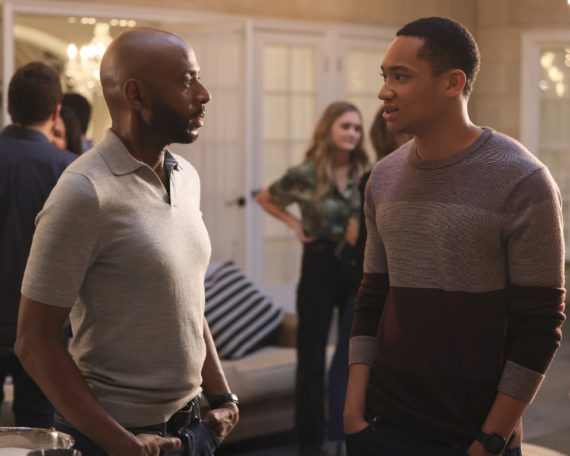 Romany Malco as Rome, Adam Swain as Tyrell in A Million Little Things