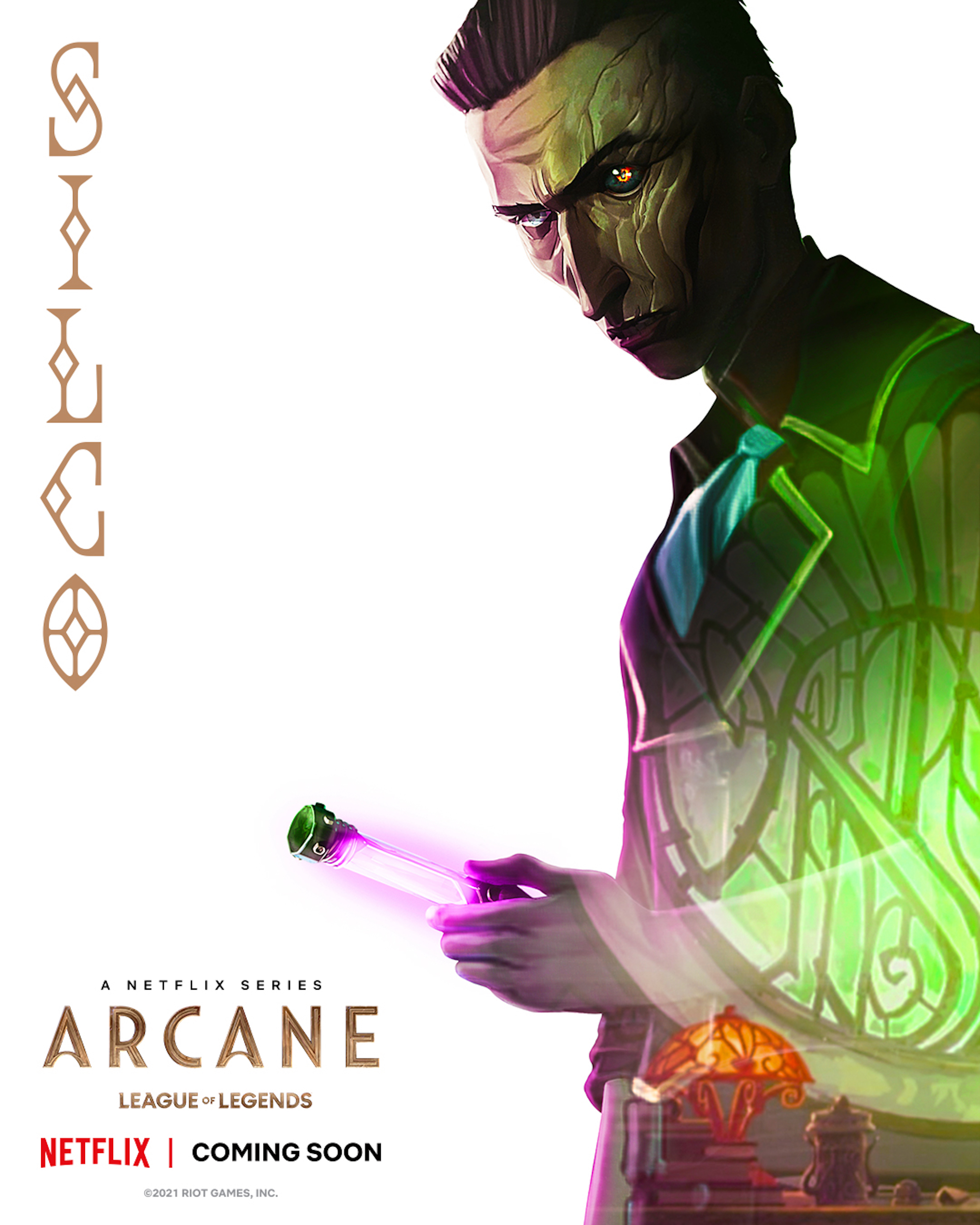'Arcane,' Netflix & Riot Games 'League of Legends' Animated Series, Jason Spisak as Silco