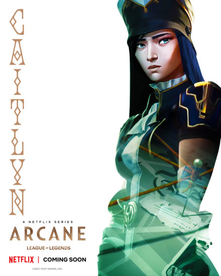 'Arcane,' Netflix & Riot Games 'League of Legends' Animated Series, Katie Leung as Caitlyn