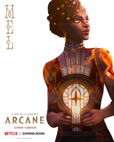 'Arcane,' Netflix & Riot Games 'League of Legends' Animated Series, Toks Olagundoye as Mel
