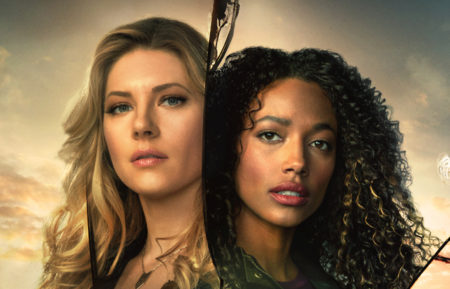 Katheryn Winnick as Jenny, Kylie Bunbury as Cassie in Big Sky