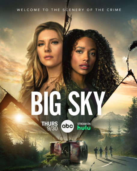 Katheryn Winnick as Jenny, Kylie Bunbury as Cassie in Big Sky