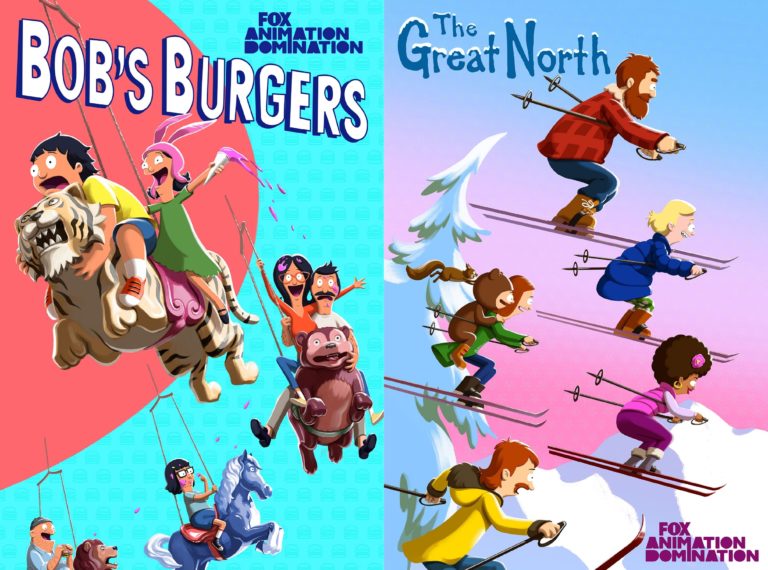Bob's Burgers & The Great North Key Art Fox 2021