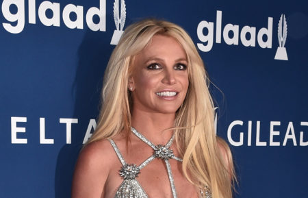Britney Spears attends the 29th Annual GLAAD Media Awards
