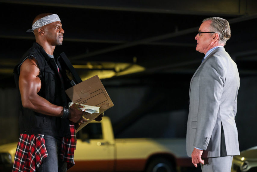 Terry Crews as Terry Jeffords, John C. McGinley as Frank OSullivan