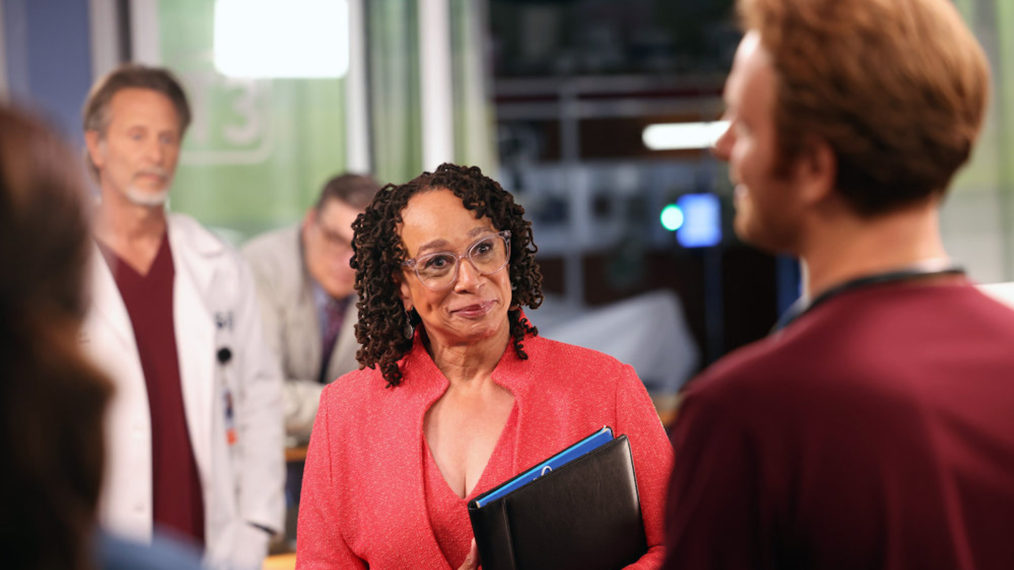 S. Epatha Merkerson as Sharon Goodwin in Chicago Med