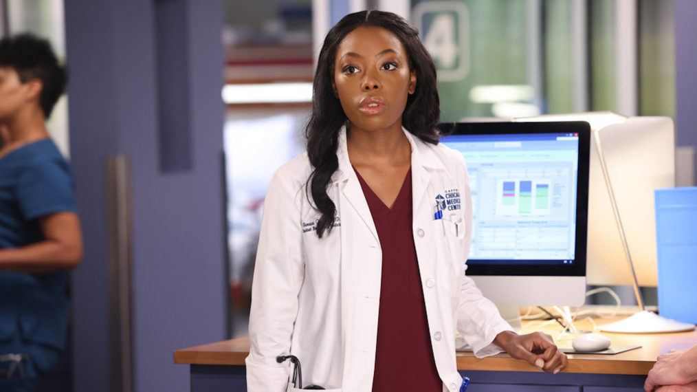 Asjha Cooper as Vanessa Taylor in Chicago Med