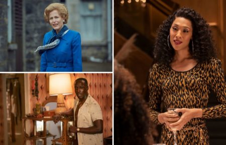 Gillian Anderson in The Crown, Michael K. Williams in Lovecraft Country, Mj Rodriguez in Pose