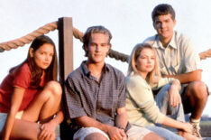 Dawson's Creek cast - Katie Holmes, James Van Der Beek, Michelle Williams, Joshua Jackson