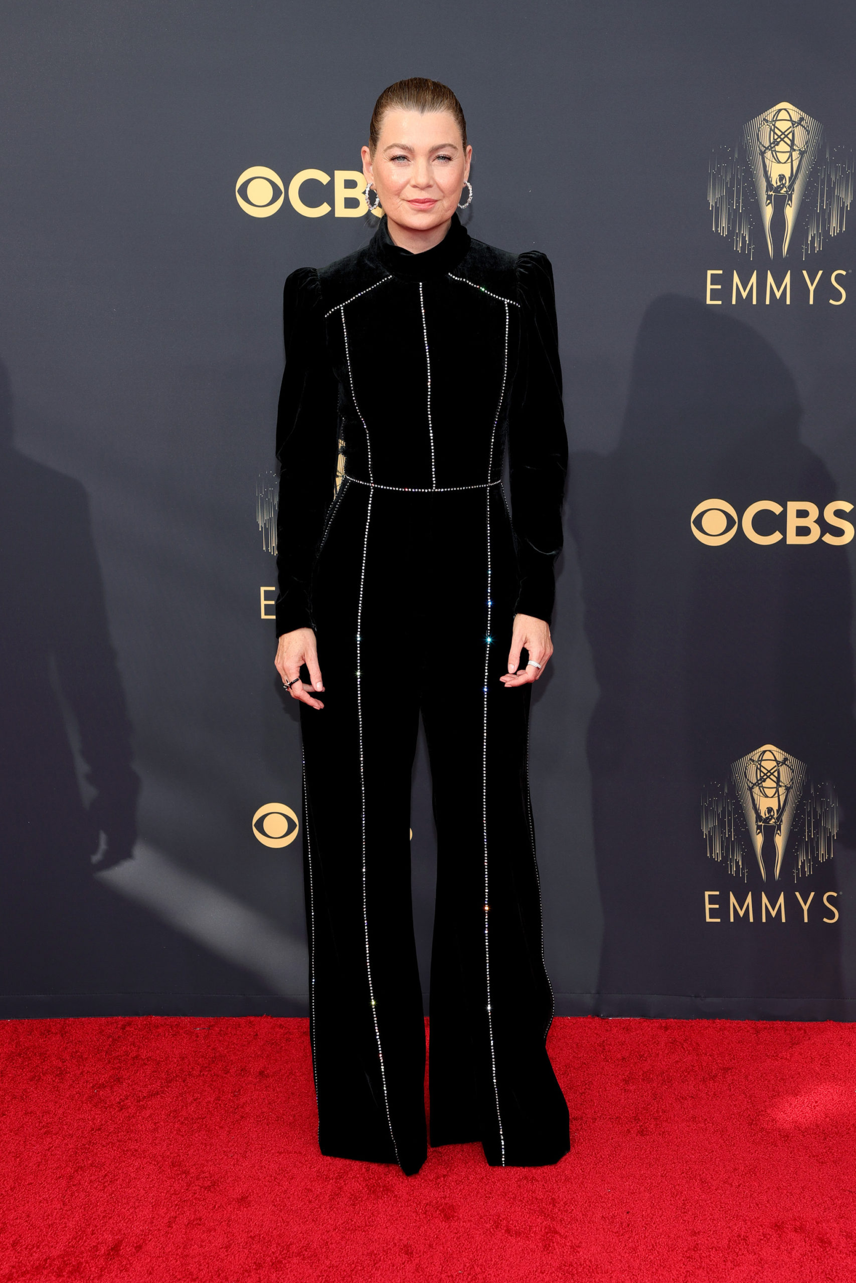 Ellen Pompeo at the 2021 Emmys