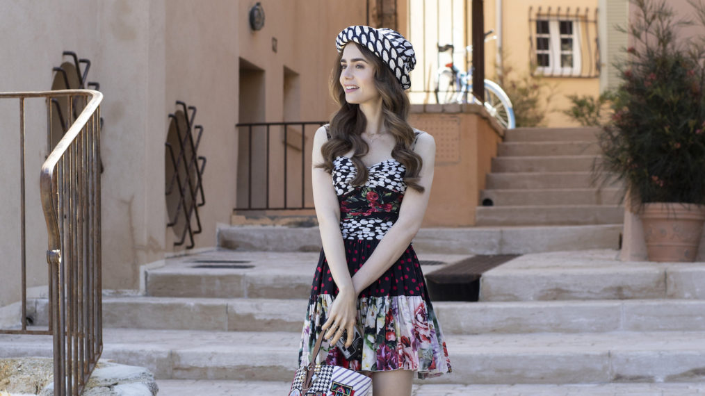 Lily Collins as Emily in Emily in Paris