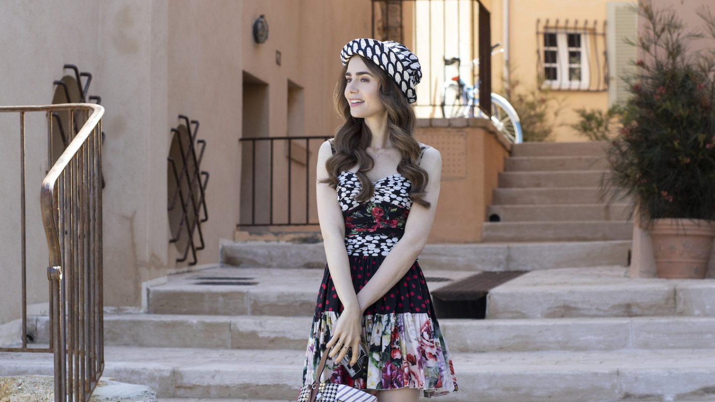 Lily Collins as Emily in Emily in Paris