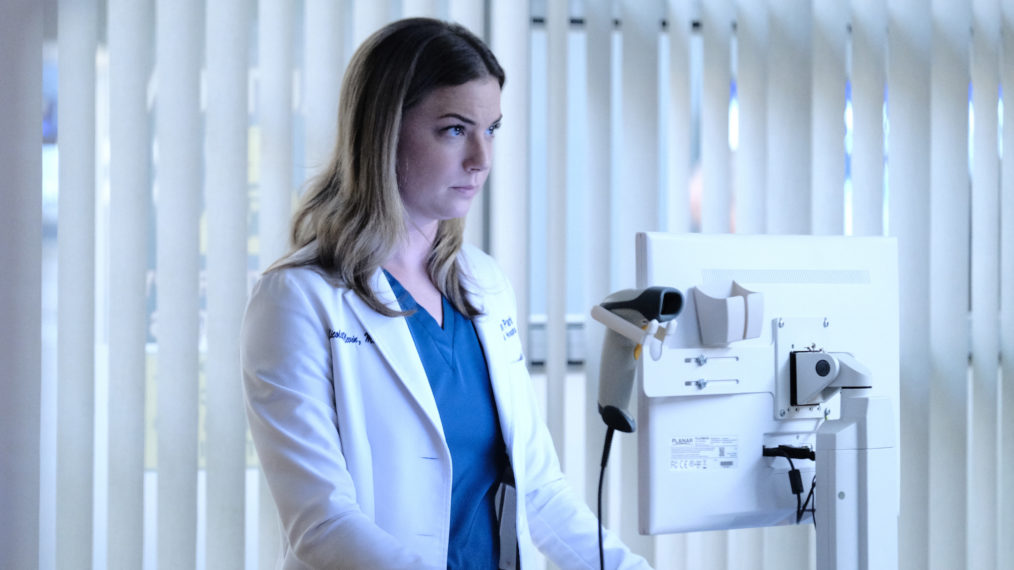 Emily VanCamp as Nic in The Resident