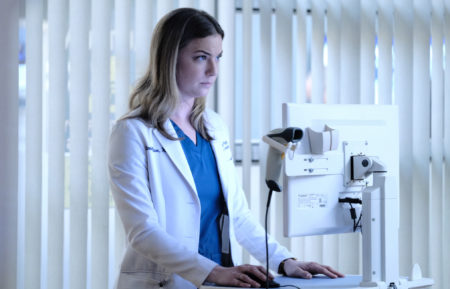 Emily VanCamp as Nic in The Resident