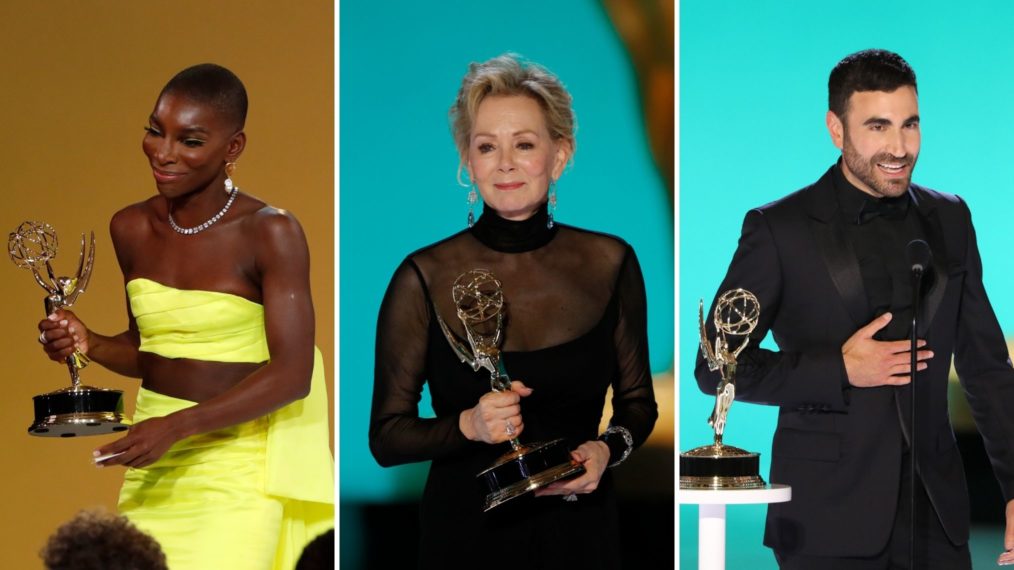 Winners at the Emmys 2021