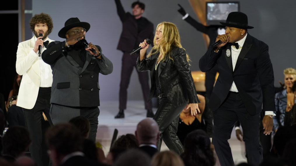 Cedric The Entertainer, Rita Wilson, LL Cool J at the Emmys